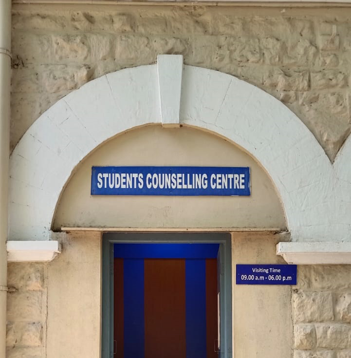 Students Counselling Centre Sign