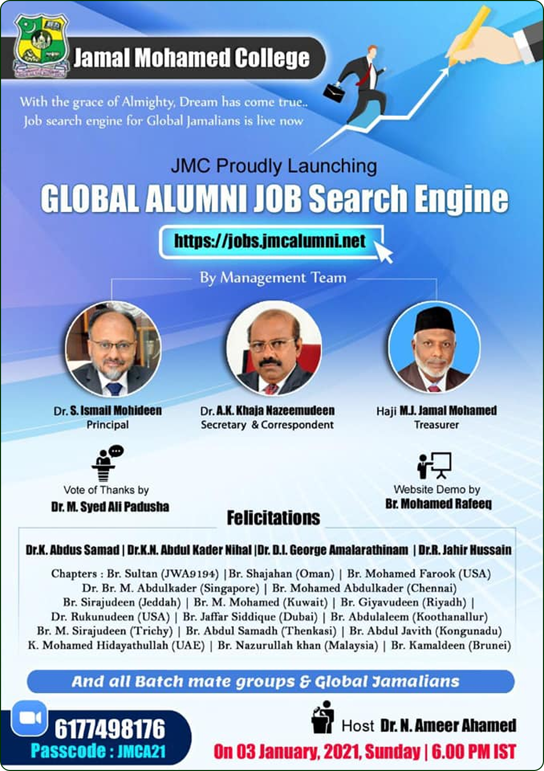 Global Alumni Search Engine Poster
